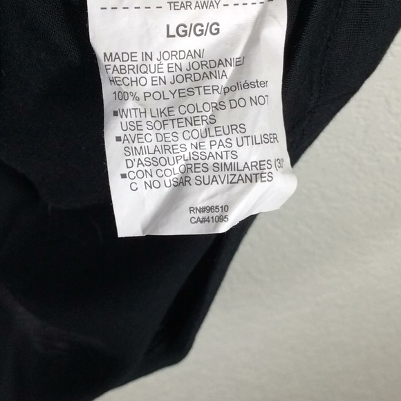 Black athletic top - Picture 5 of 5